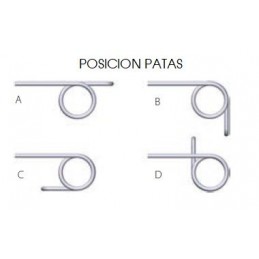 MUELLE DOBLE TORSION M07LE8541