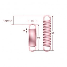 Muelle de tracción M02LE3218