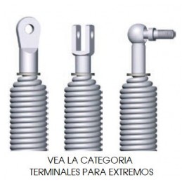 Muelle de tracción con tornillo rotativo M08LE6443