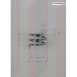 Muelle maneta cerradura M38MFPF2144