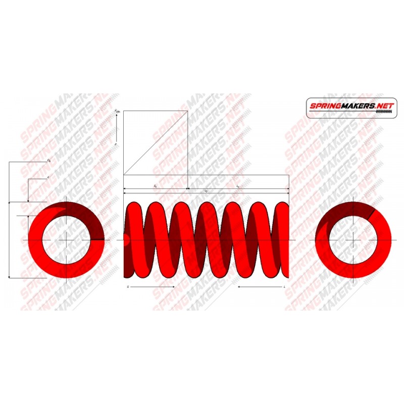 Compression spring M01MCPF4924