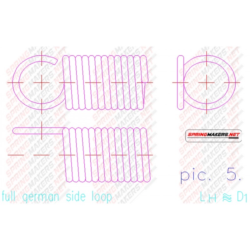 Muelle traccion- Tension spring - Springmakers.net