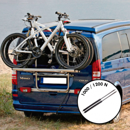 Muelles de gas reforzados para portón porta bicicletas MERCEDES VITO W639