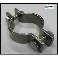 PIPE CLAMPS WITH SCREW AND NUT